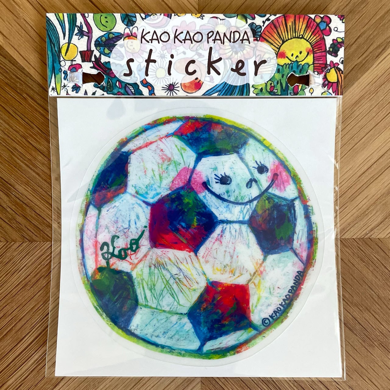 手ぬぐい (ターコイズ) | KAO KAO PANDA STUDIO NET SHOP