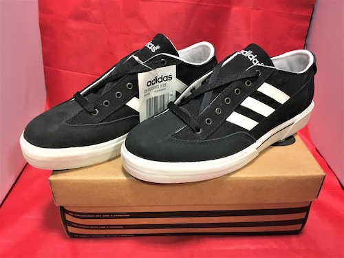 adidas（アディダス）OFFCOURT（オフコート）7.5 25.5cm 黒/白 90s ⑧