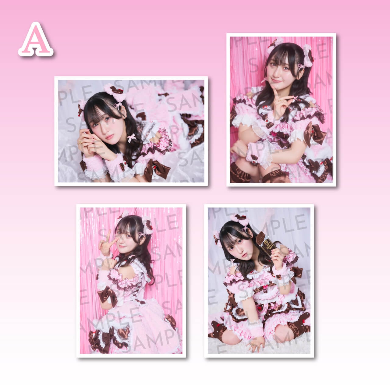 愛梨ここ 生誕記念】ブロマイド4種1セット（×3パターン）【MVG074
