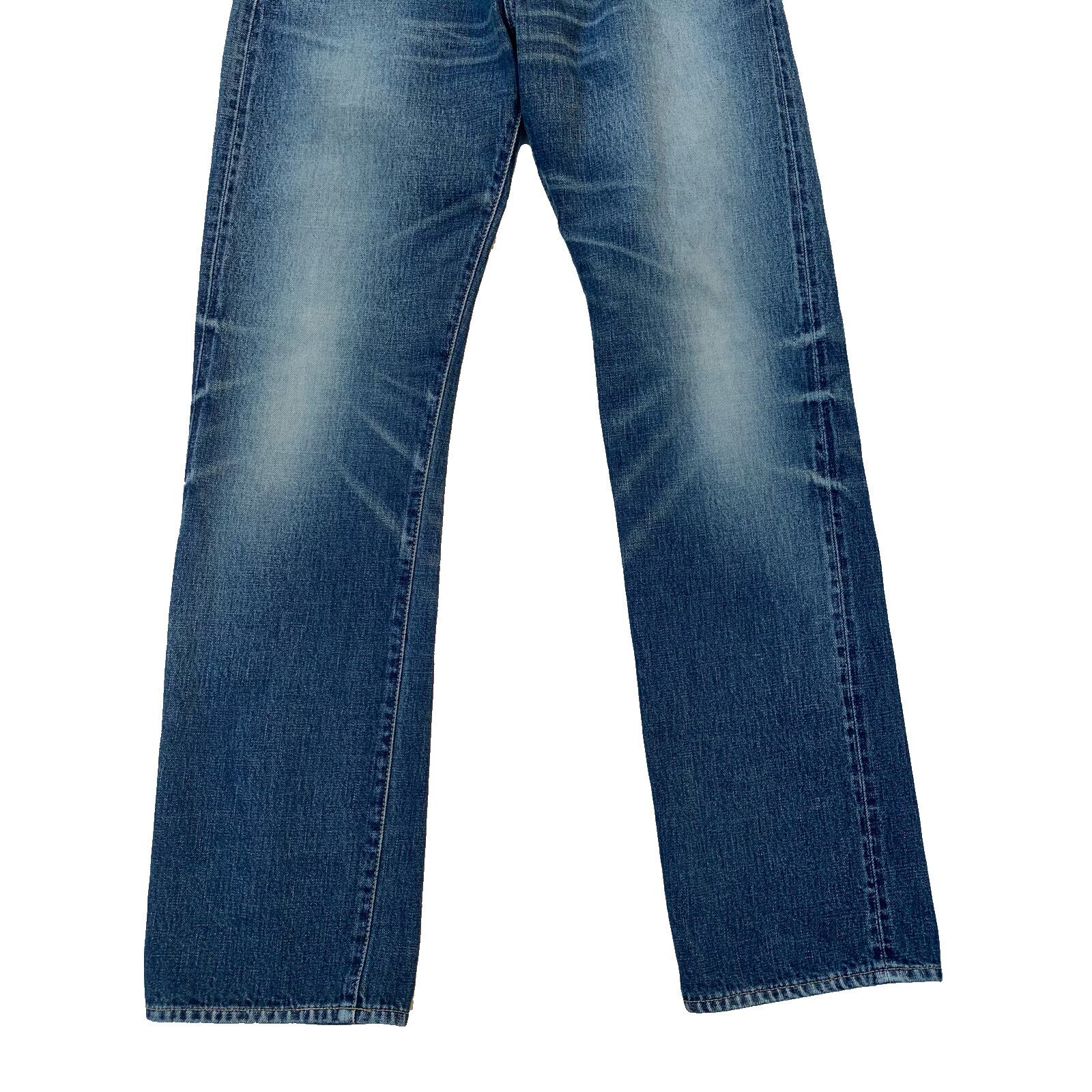 Hiroshima Denim】02 STRAIGHT VINTAGE INDIGO | HEIGHTS Online Store