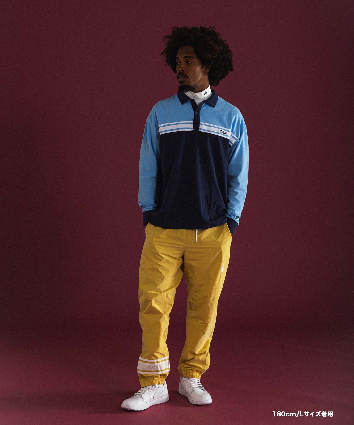 RCGC】CGC EMBROIDERY BI-COLOR POLO SHIRTS［RGC026］ | #Re:room