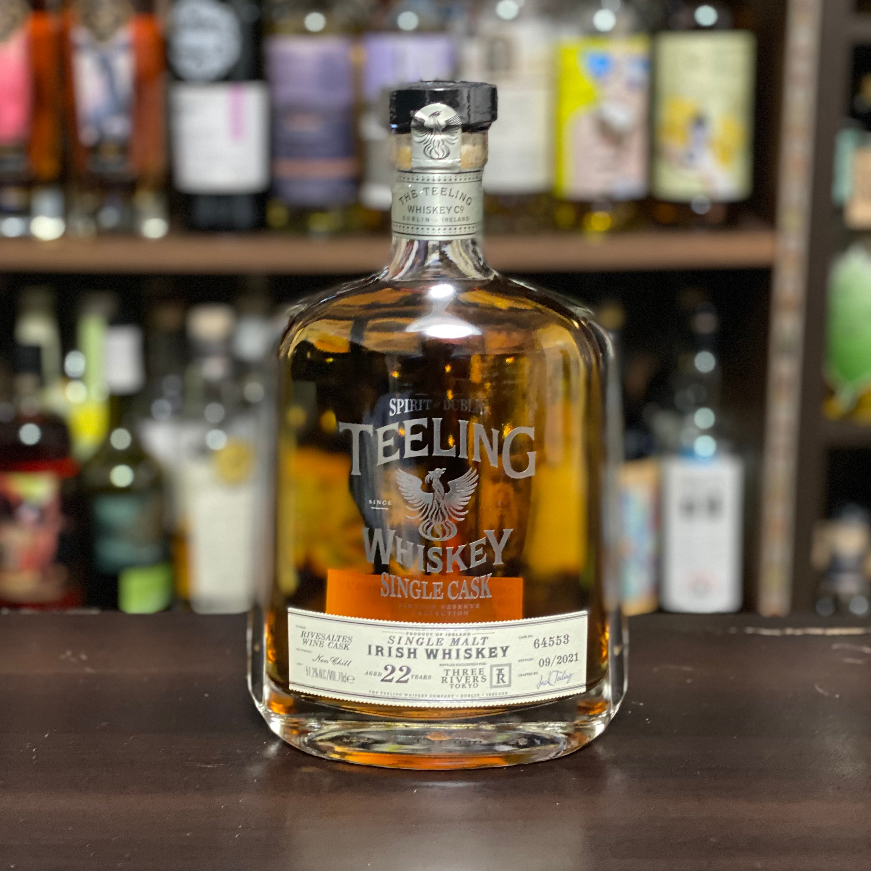 TEELING WHISKEY-ティーリングウィスキーシングルカスク 22年 TEELING WHISKEY-ティーリングウィスキーシングルカスク 22年