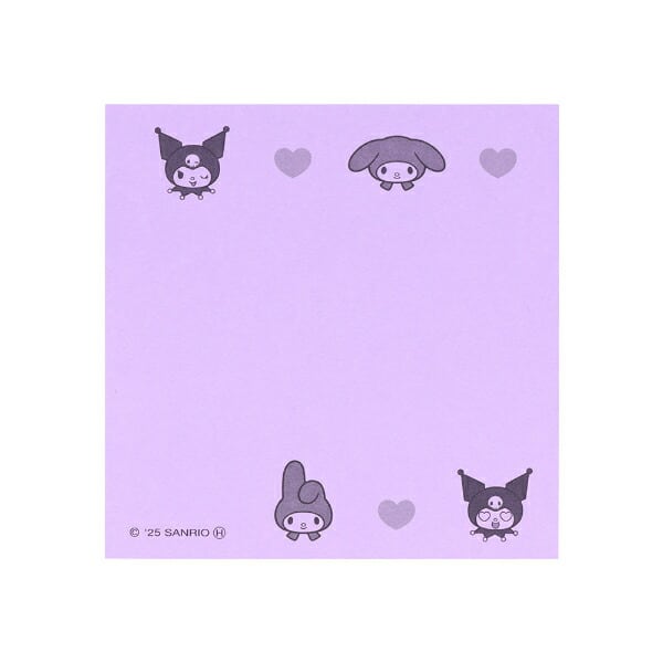サンリオ マイメロディ＆クロミ 付箋メモ5C NLC 文具 日本製 Sanrio
