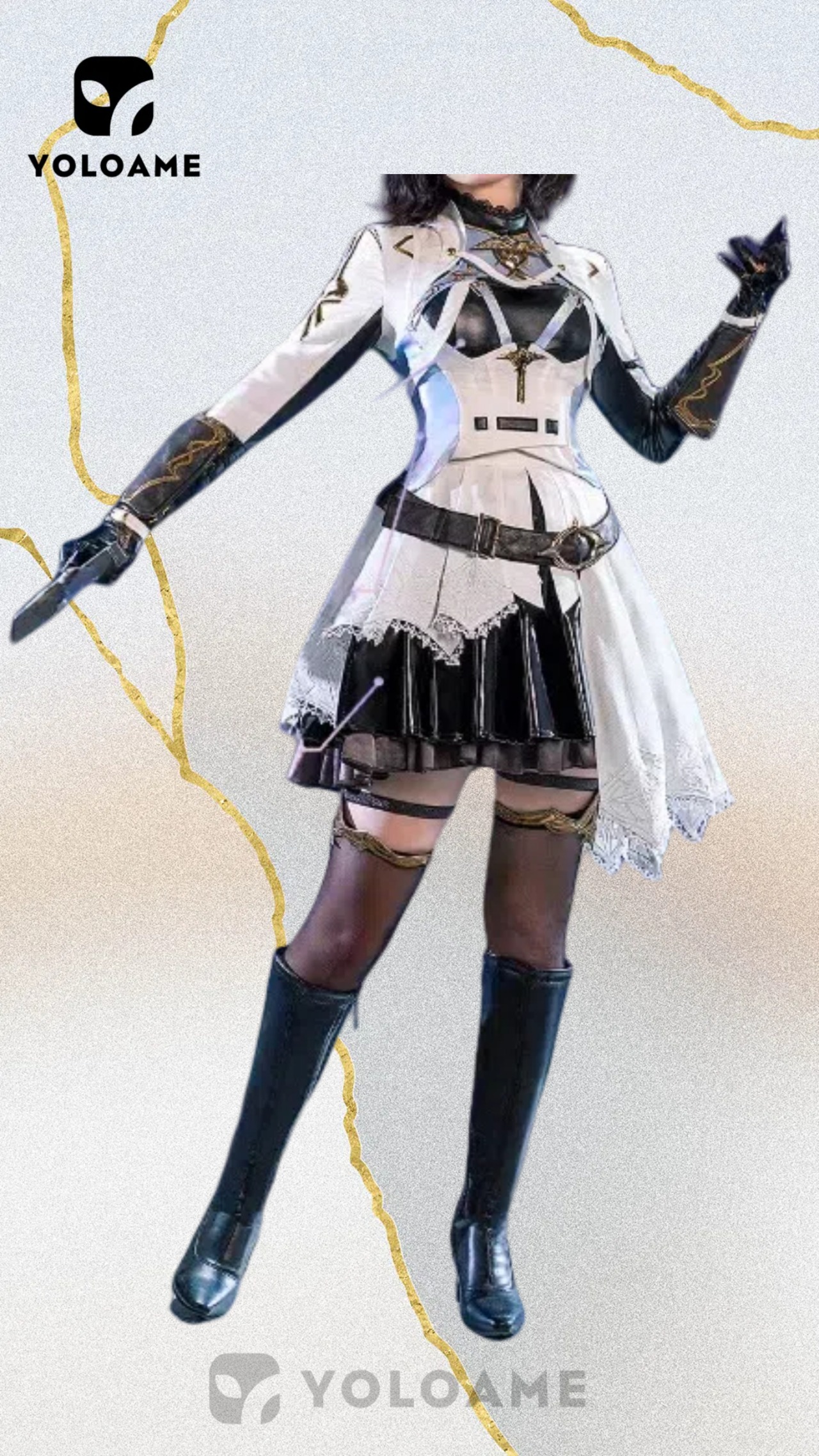 三分妄想 恋と深空 主人公 コスプレ 輝く旅路戦闘セット 衣装