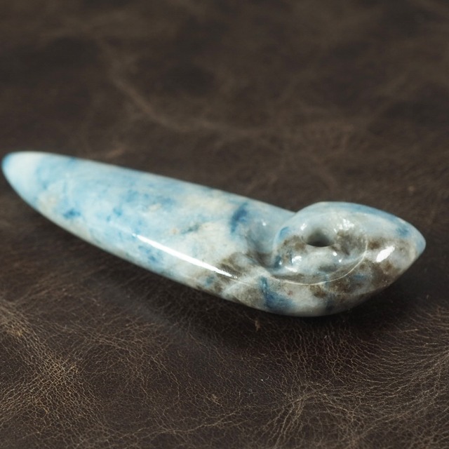 糸魚川翡翠 コン沢 青翡翠 ペンダントトップ 12.1g Itoigawa Blue 