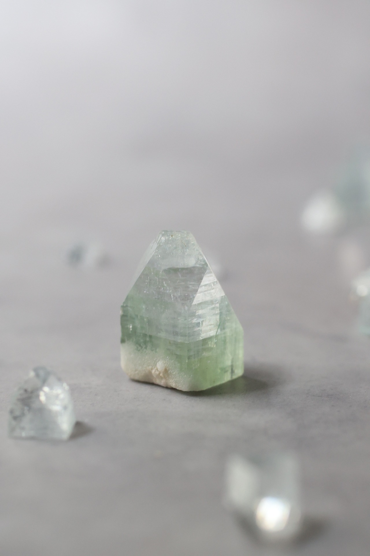 グリーンアポフィライト 「森のひと滴」Green Apophyllite ◇ 天然石・鉱物・パワーストーン・原石 | st00381