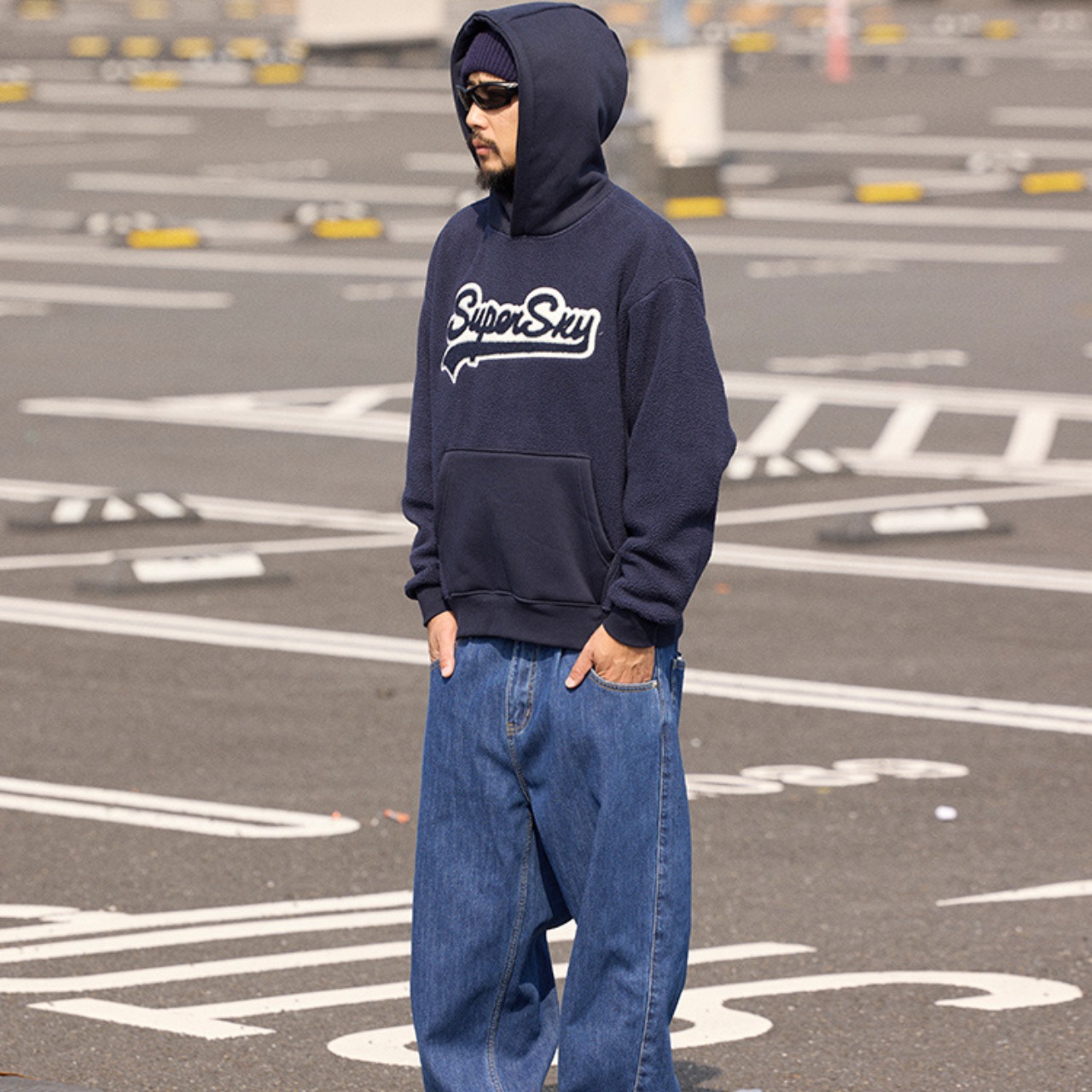 SuperSky フリースロゴパーカー A2013 - 10