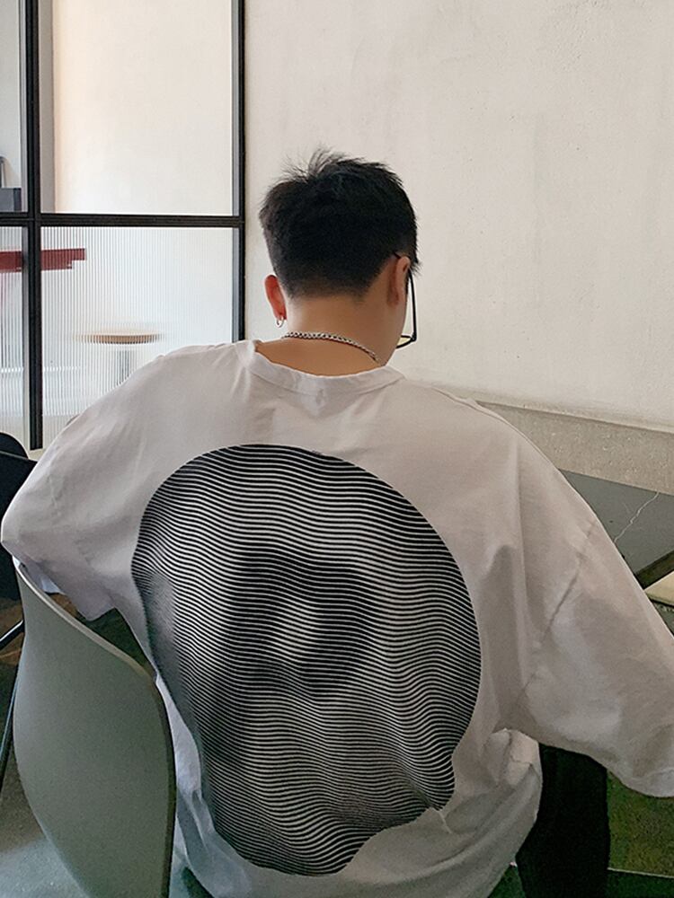 全3色 Tシャツ カットソー プリント カジュアル シンプル