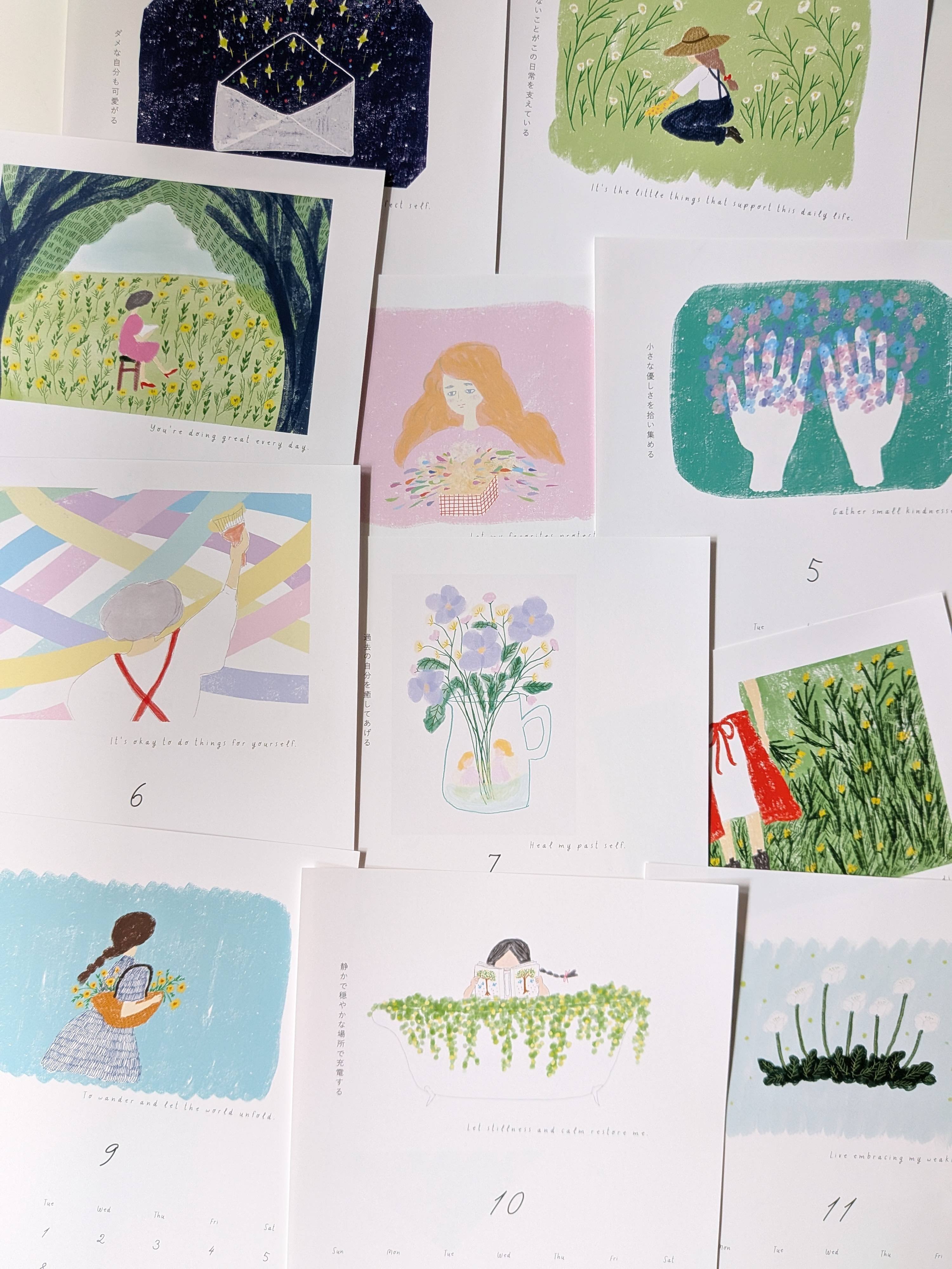 #87 抽象画 原画 はがき mayamoon #87 抽象画 原画 はがき