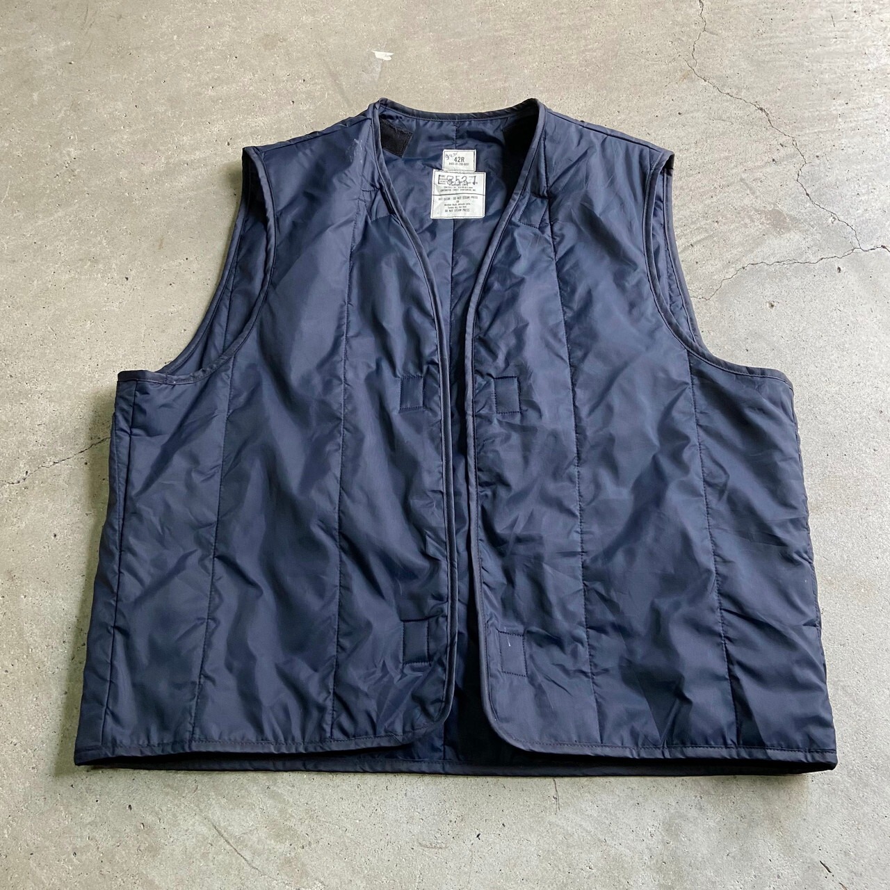 90年納品 DSCP U.S.NAVY 米軍実品 ユーティリティジャケット 42R 