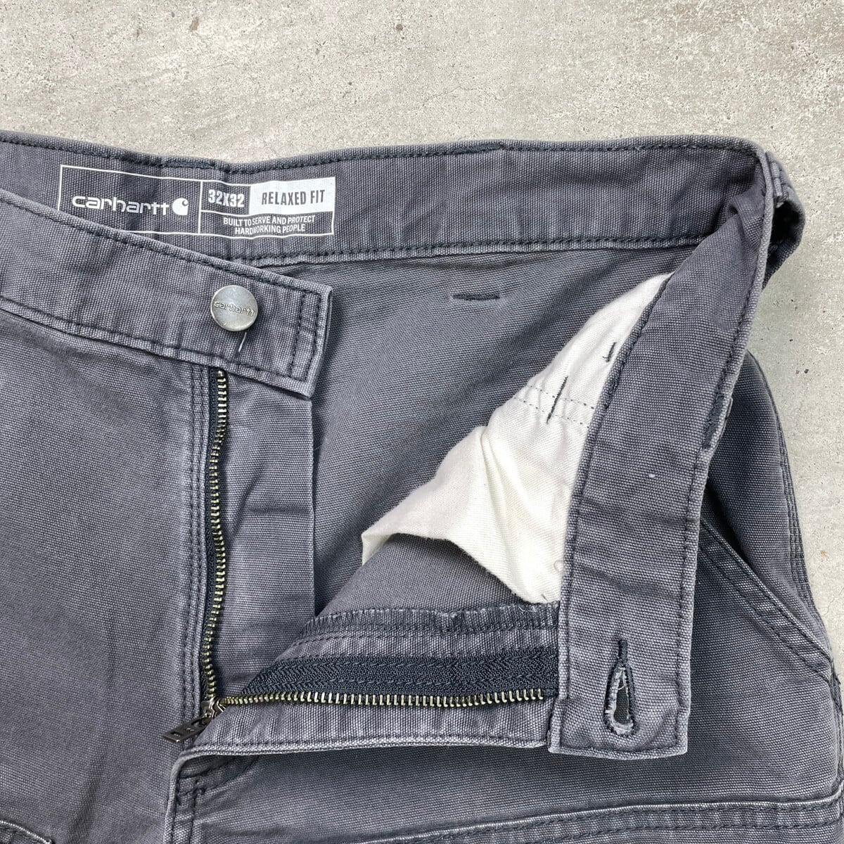 Carhartt カーハート ダブルニー ダック ワークパンツ メンズW32 古着