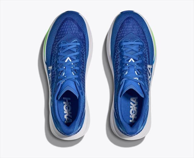 HOKA ONE ONE ホカ オネオネ M MACH 7 1171904 COBALT BLUE/NEON GREEN