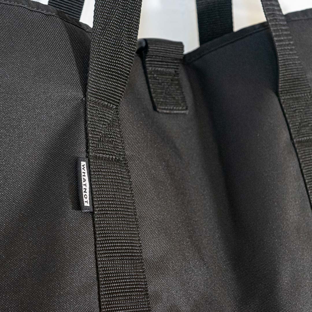 WHATNOT／マルチトートバッグ ブラック（MULTI TOTE BAG） | WHATNOT