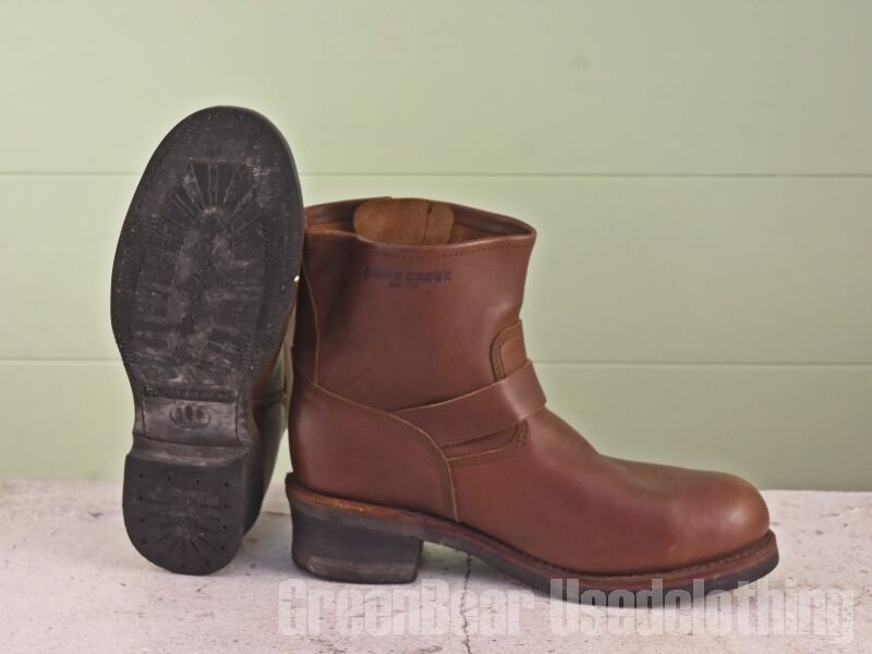 B880 メンズ CEDAR CREST エンジニアブーツ 茶 JP27 27cm | 古着屋