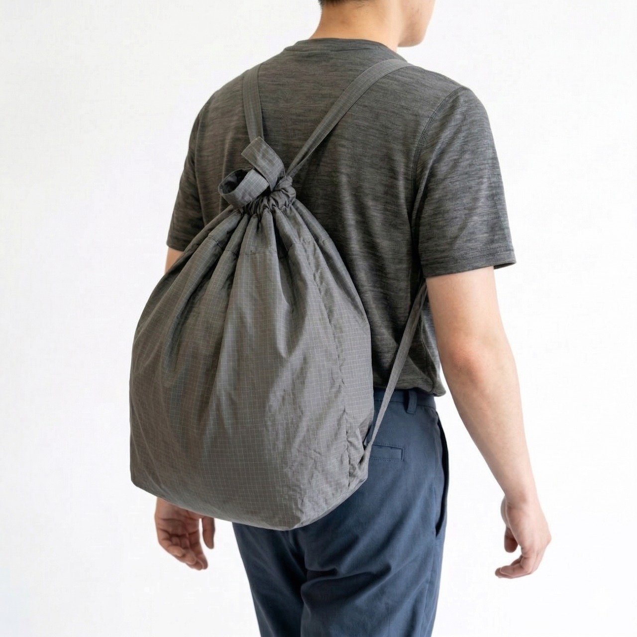 2Way Bigトートバッグ-モノフィラメント・リップストップ ナイロン仕様