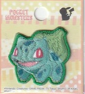 稲垣服飾 ポケットモンスター ポケモン ワッペン シール アイロン 接着 両用 フシギダネ POS004