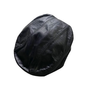 GUCCI leather hunting cap