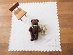 リネンナプキン イニシャルとハート型刺繍(穴・シミあり) 画像13