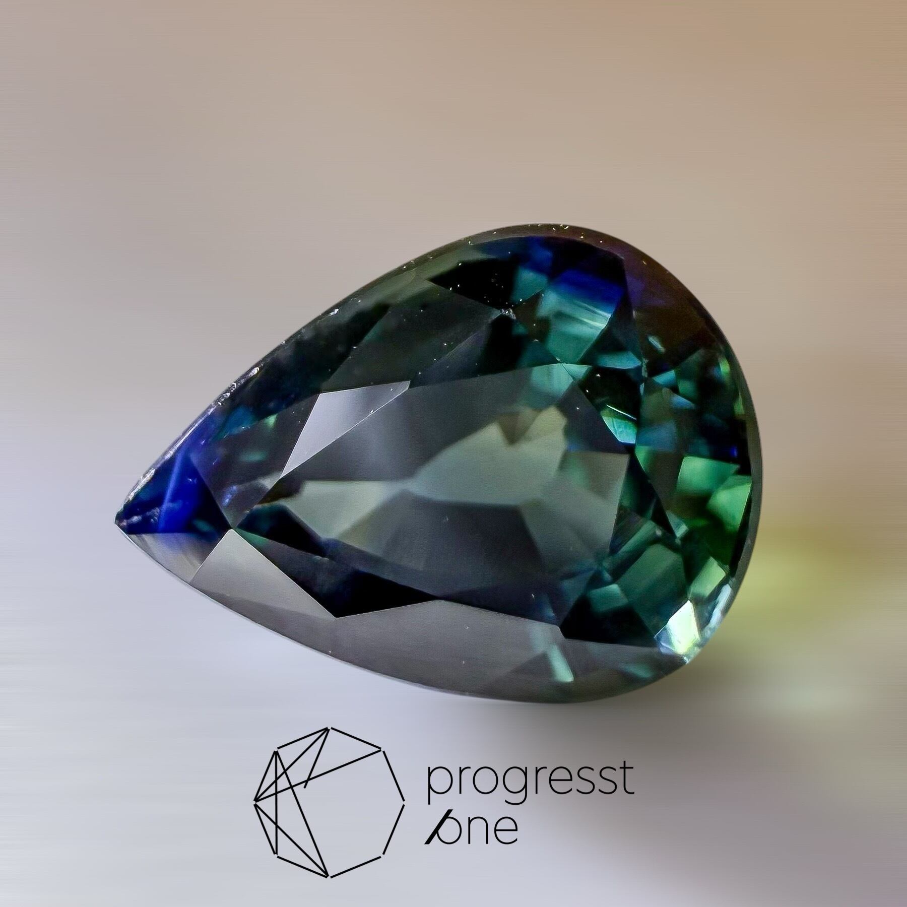 モンタナサファイア0.93ct | progresstone