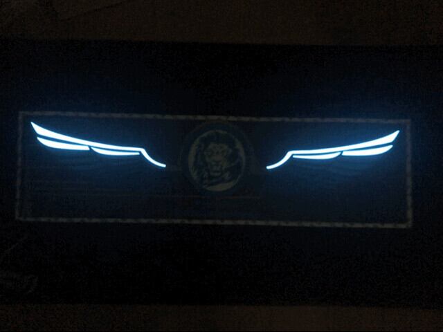 新作 90x2550x30車のフロントガラスLEDサウンドアクティベート