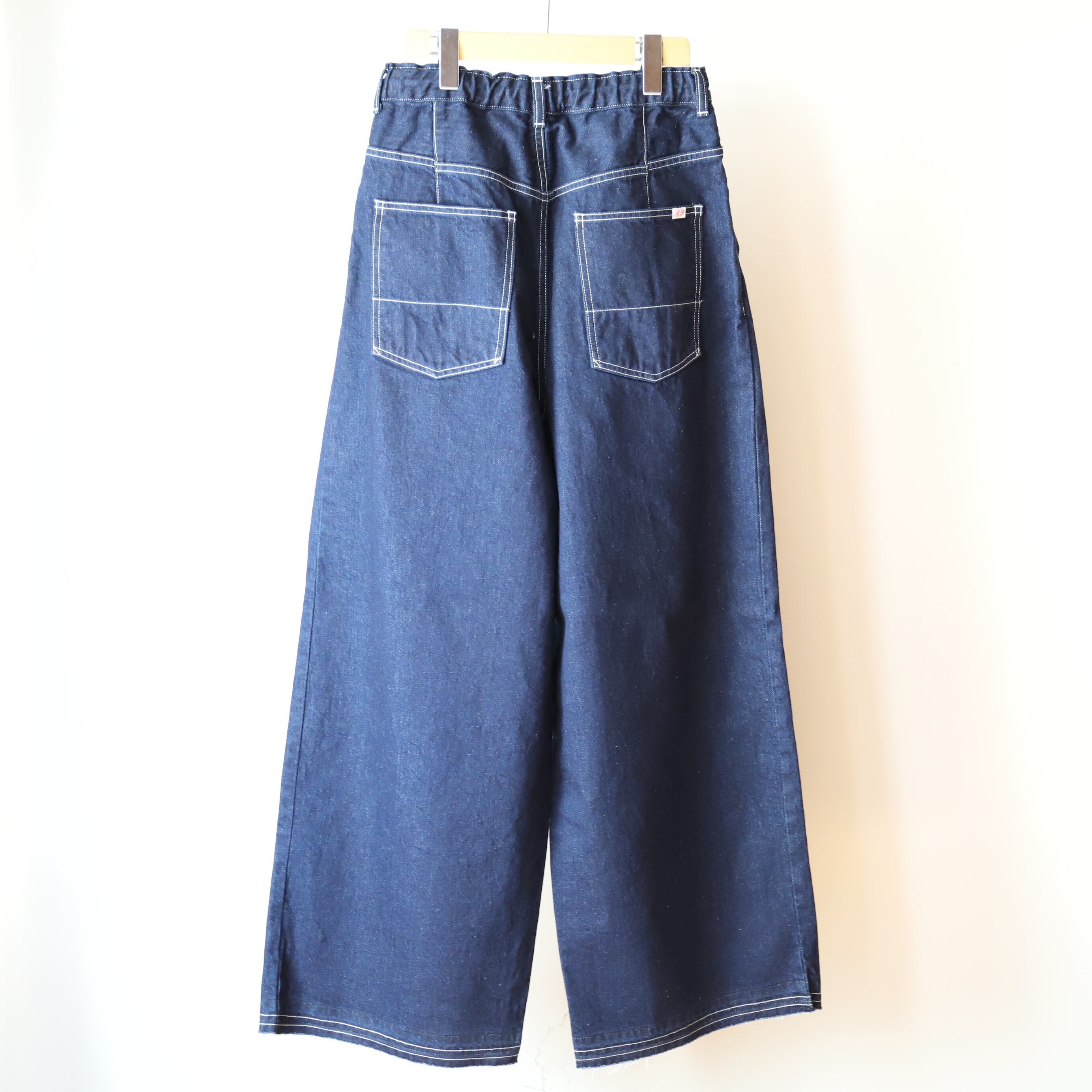 ARTE PORVERA / 12OZデニム 2タックワイドカットオフパンツ