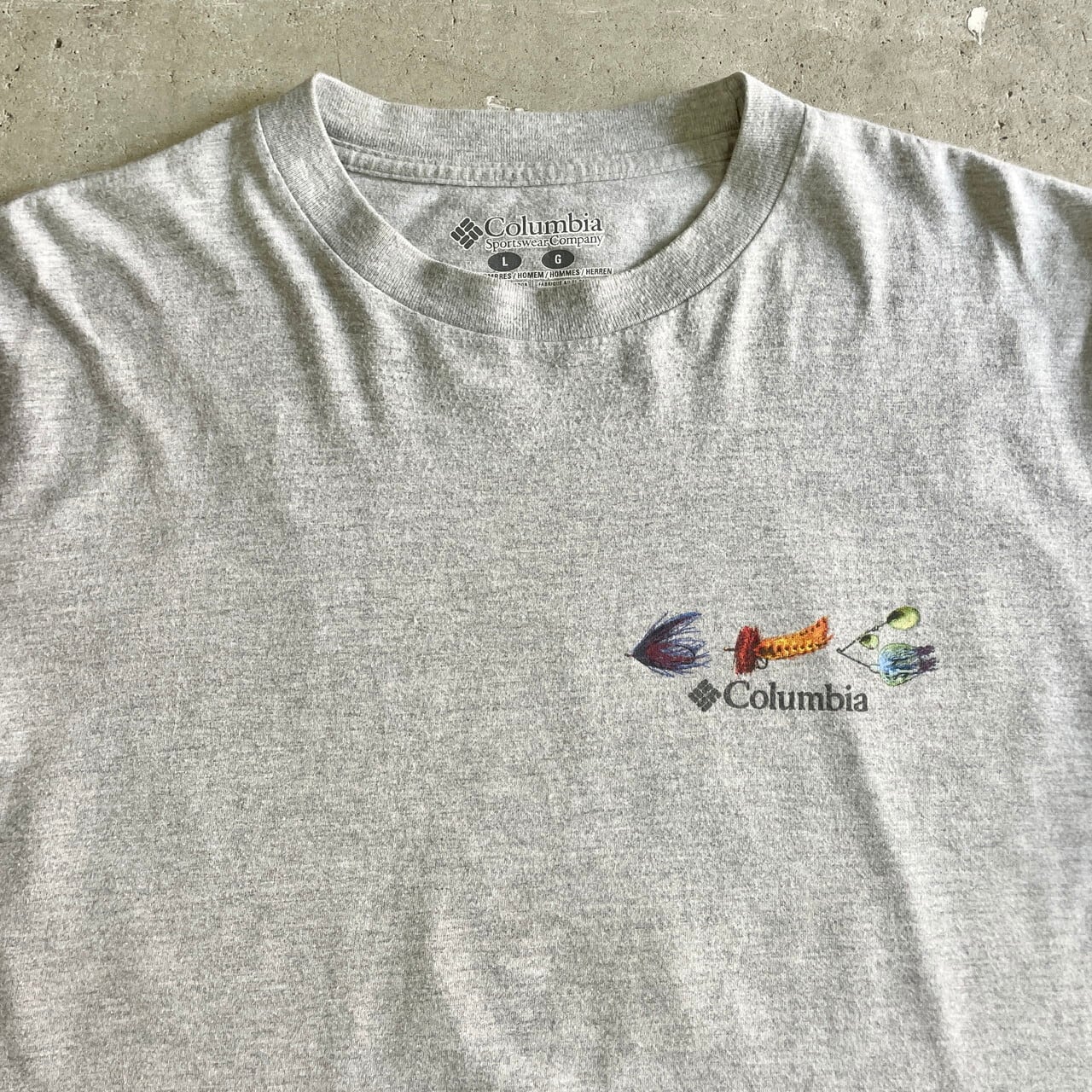 Columbia PFG コロンビア ルアー フィッシング バックプリント