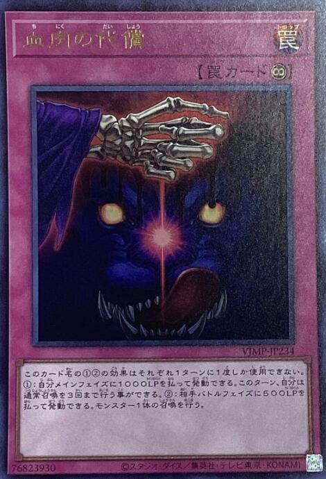【Bランク】血肉の代償(VJMPウルトラ)