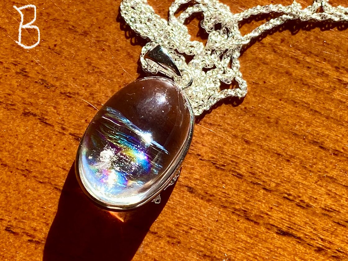 完売御礼 香椎宮 愛つなぐエネルギー入りクリスタルネックレスsilver 