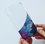 【iPhoneXS Max/OUTLET】潤蒼 - 和風 iPhone クリアケース(ハード)
