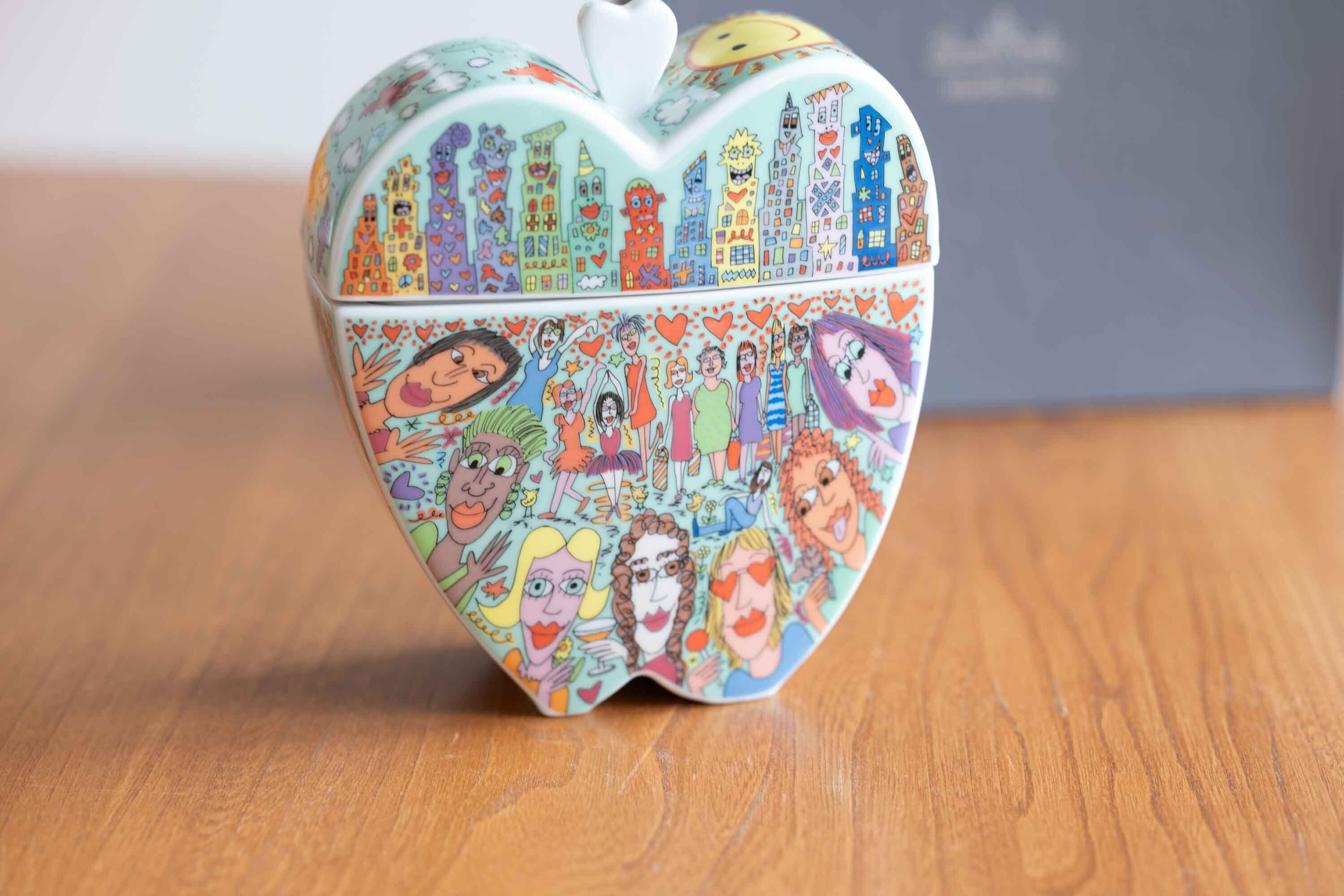 James Rizzi ジェームス・リジィBIG APPLE GIRLS James Rizzi ジェームス・リジィ デザイン- BIG APPLE GIRLS - 2002年