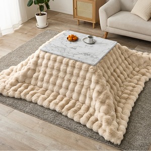 【組立式】大理石柄 カジュアルコタツ＋うす掛け布団2点セット コンパクトサイズ 3色展開 幅75cm