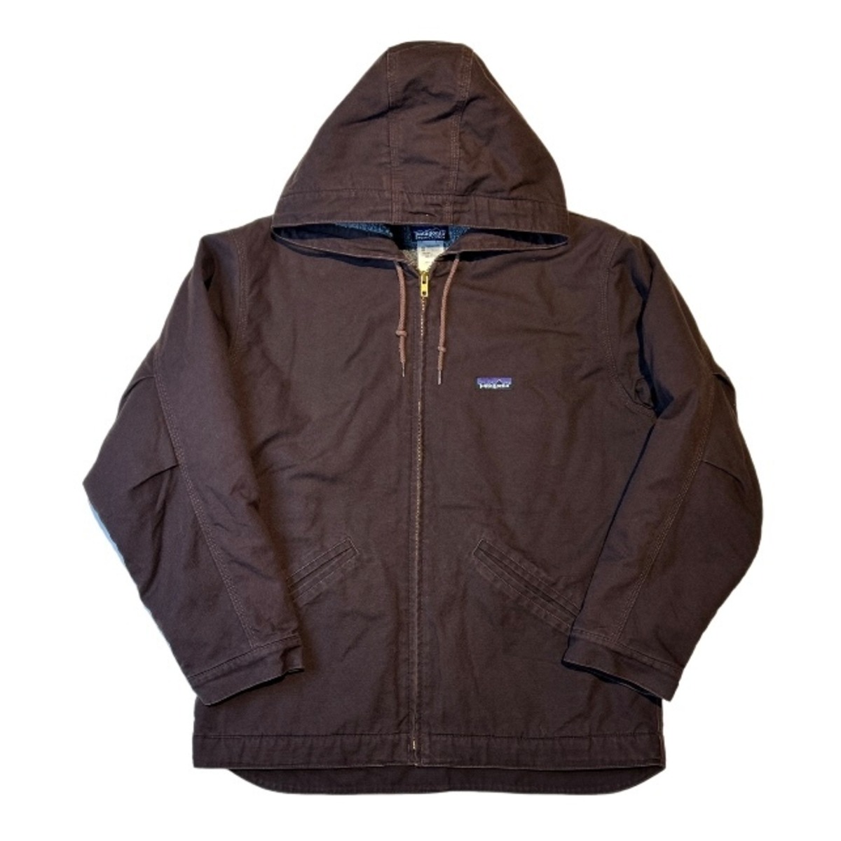 90s S9 Patagonia ワークジャケット トルコ製 M 聞きづらい 焚火 ベージュ