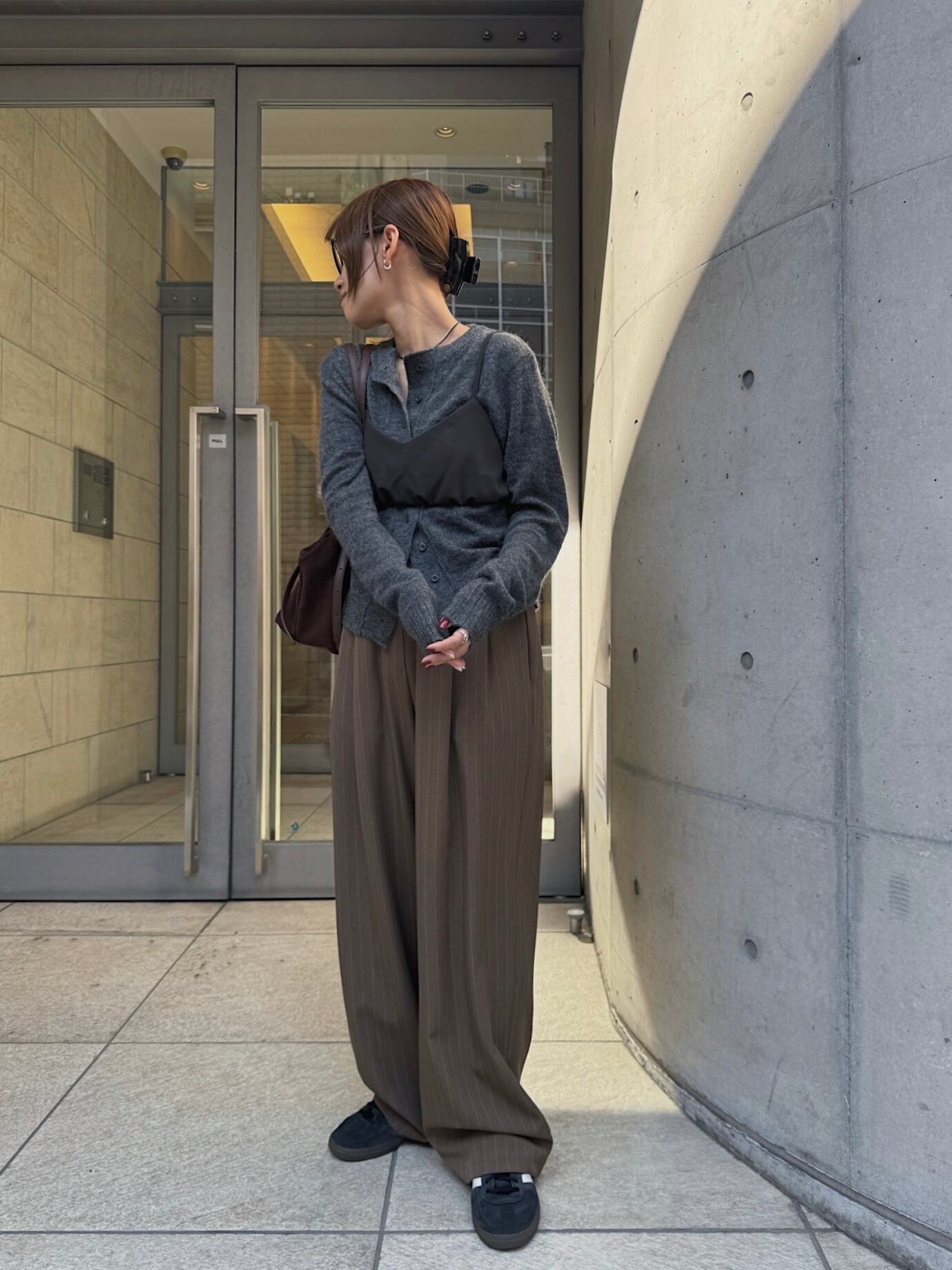 【ゆき】Checked Shirring Bustier MAISON SPECIAL(メゾンスペシャル)｜Checked Shirring Bustier