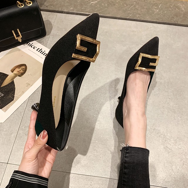 ソリッド カラーメタル 靴 シューズ ハイヒール ヒール ソリッドカラー フェイクシューズ89159206096