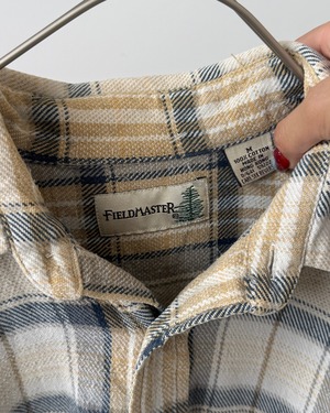 -FIELDMASTER- Vintage 90s M Flannel shirt