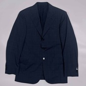 上下 シルク混 A DAY IN THE LIFE アデイインザライフ セットアップ チェック柄 スーツ 46/ネイビー メンズ UNITED ARROWS