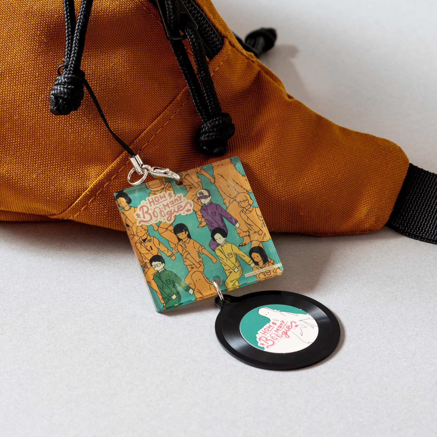 How Many Boogie レコードキーホルダー | WAZGOGG STORE