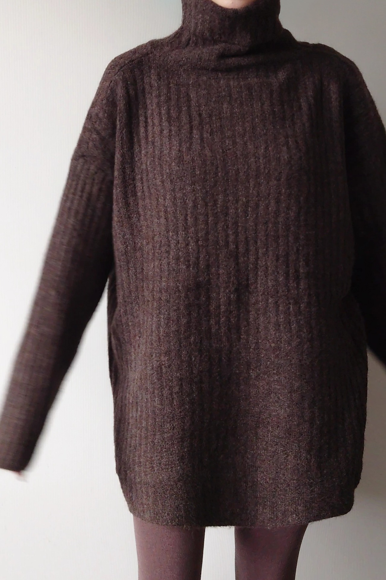 Comfy リブ Knit Dress