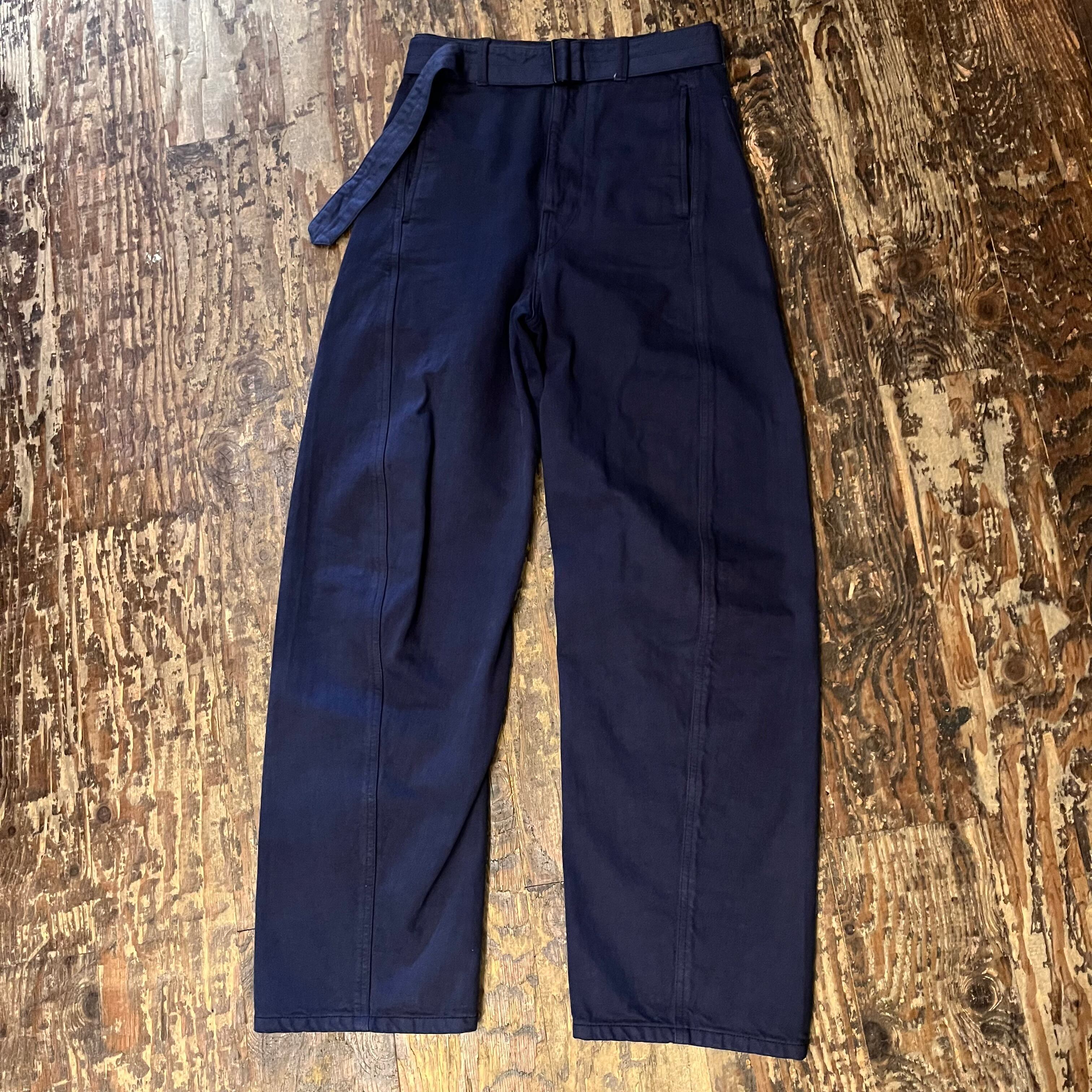 LEMAIRE ルメール TWISTED BELTED PANTS ベルテッドパンツ sizeXS 