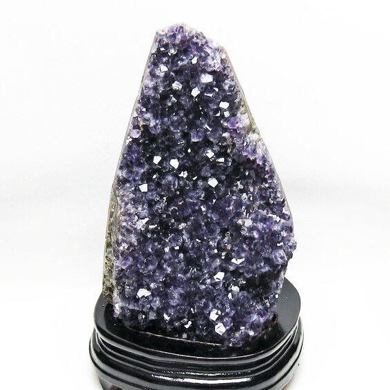 3.3Kg アメジスト クラスター ウルグアイ産 台座付属 花型 192-660