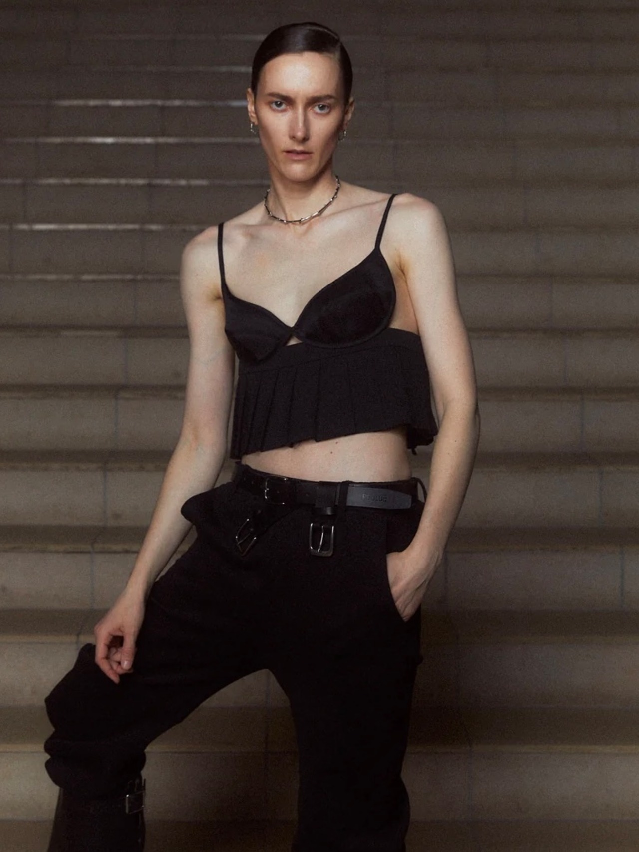 【26AW】POOLDE プールデ / キャミトップ / Nocturne Cami Top - 1