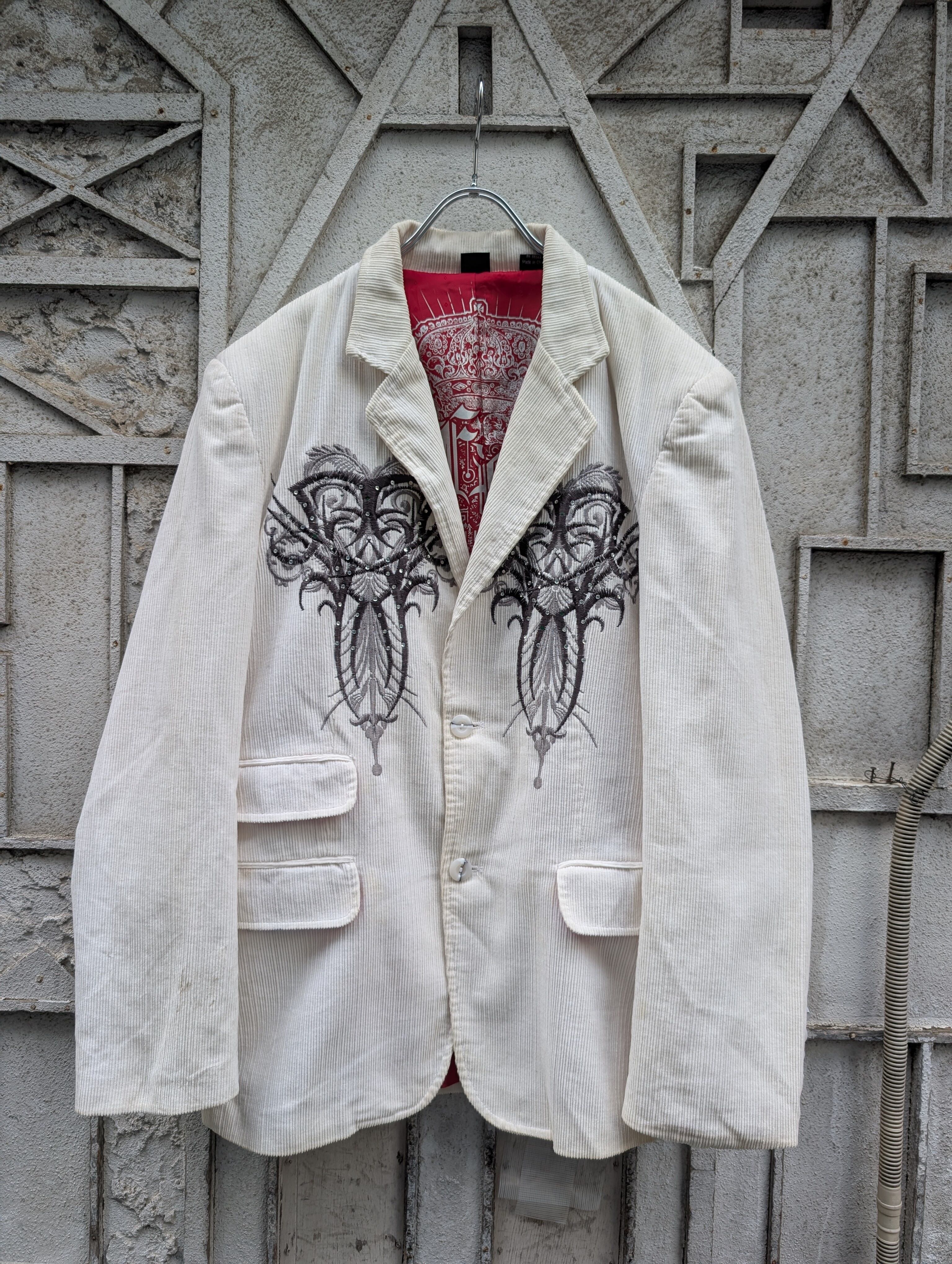 "FRANKY MAX" corduroy tailored jacket