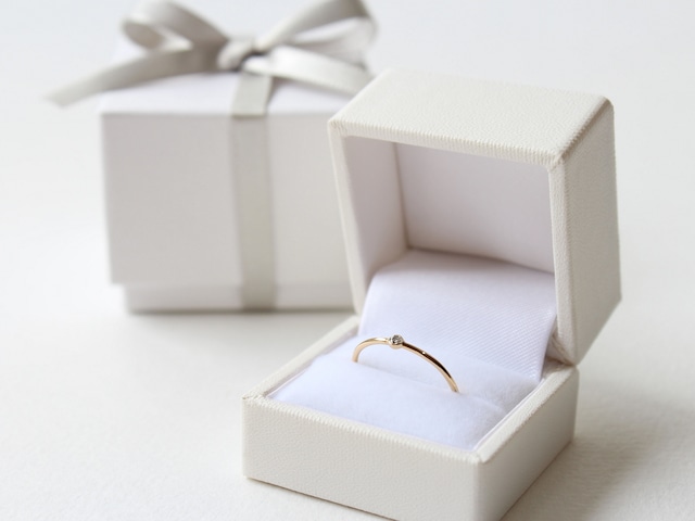 Ring box Gift wrapping