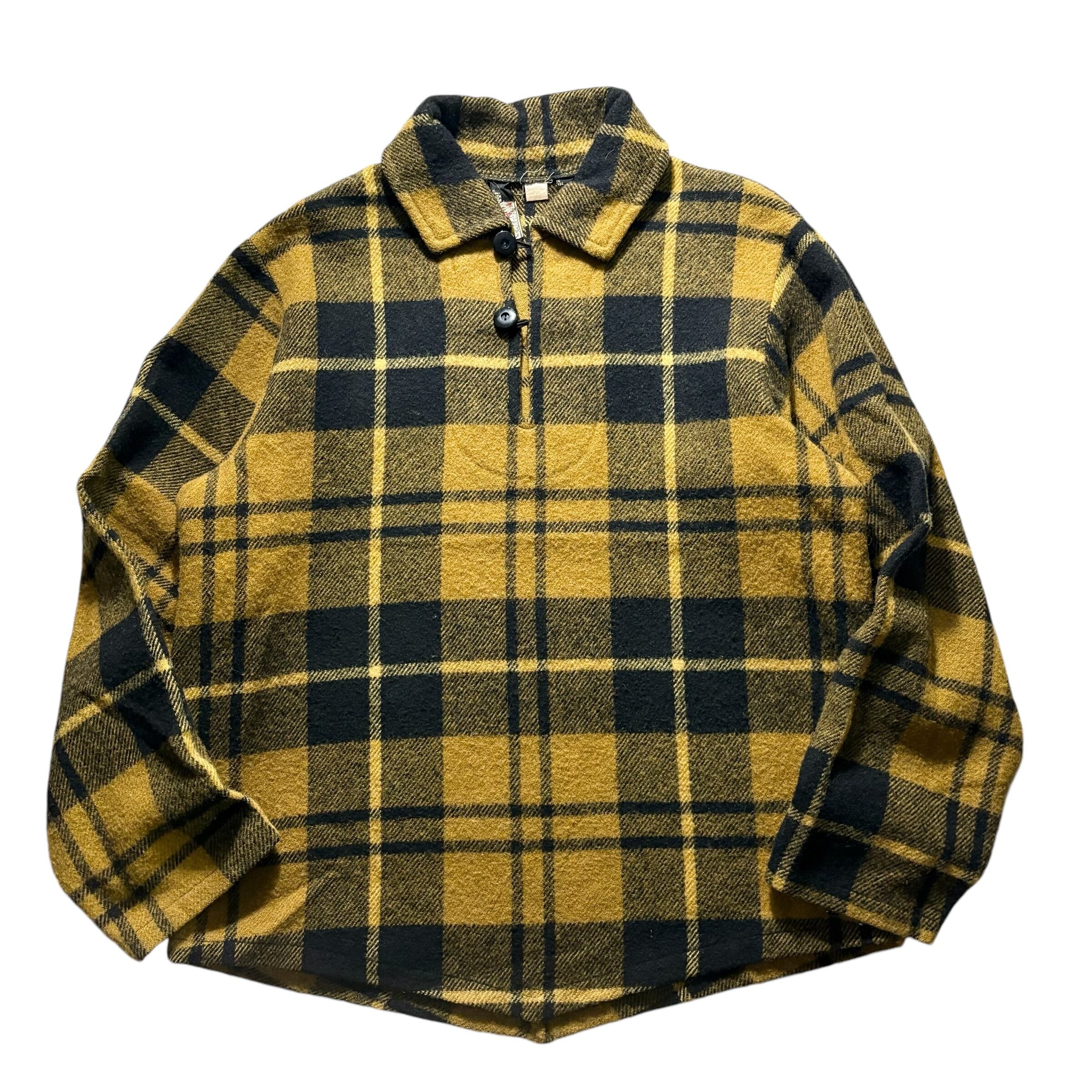 vintage 1960's WOOLRICH wool pullover shirt | NOIR ONLINE