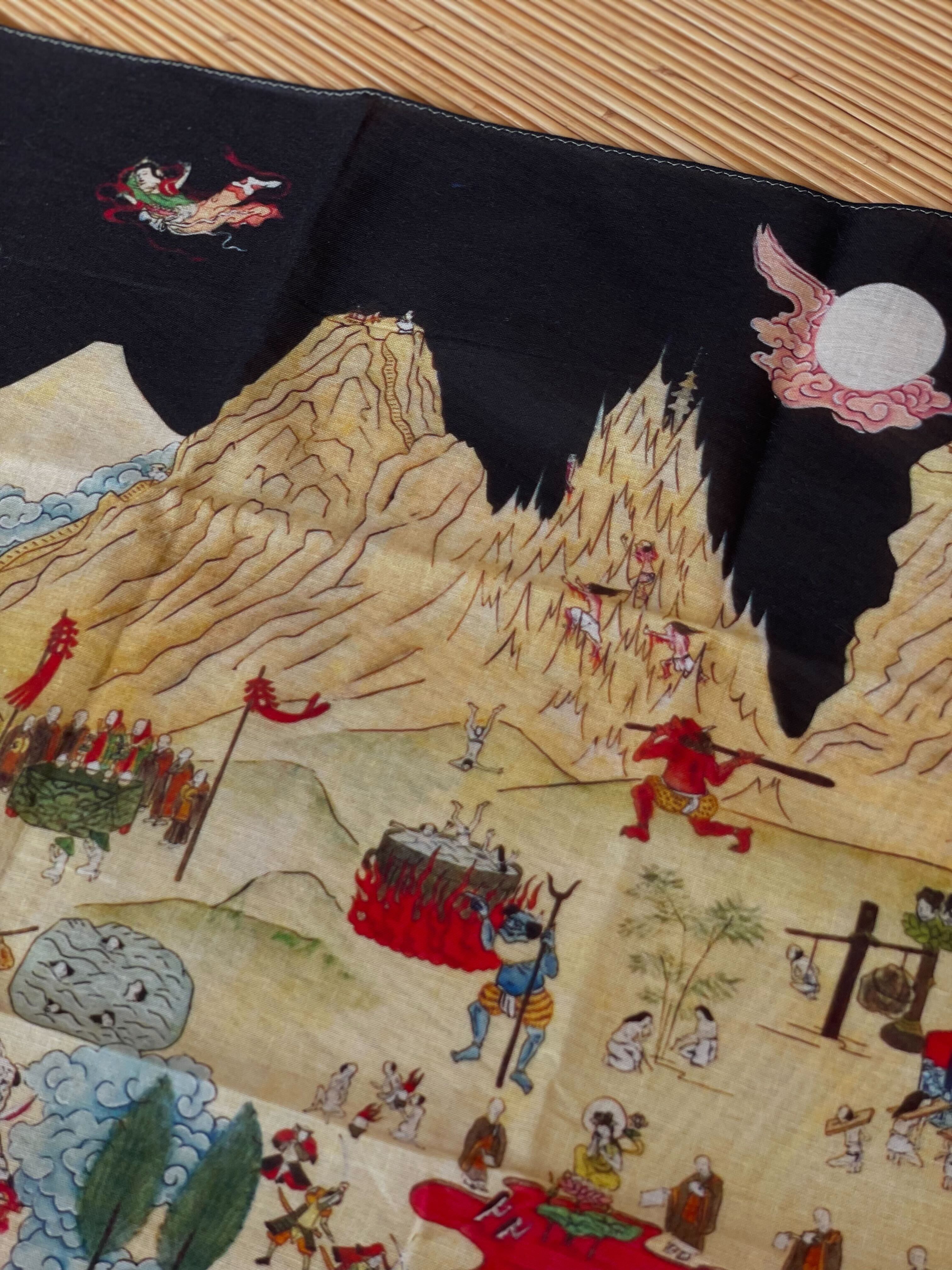 立山曼荼羅・地獄セット（バンダナ＆メガネ拭き） | Pay ID