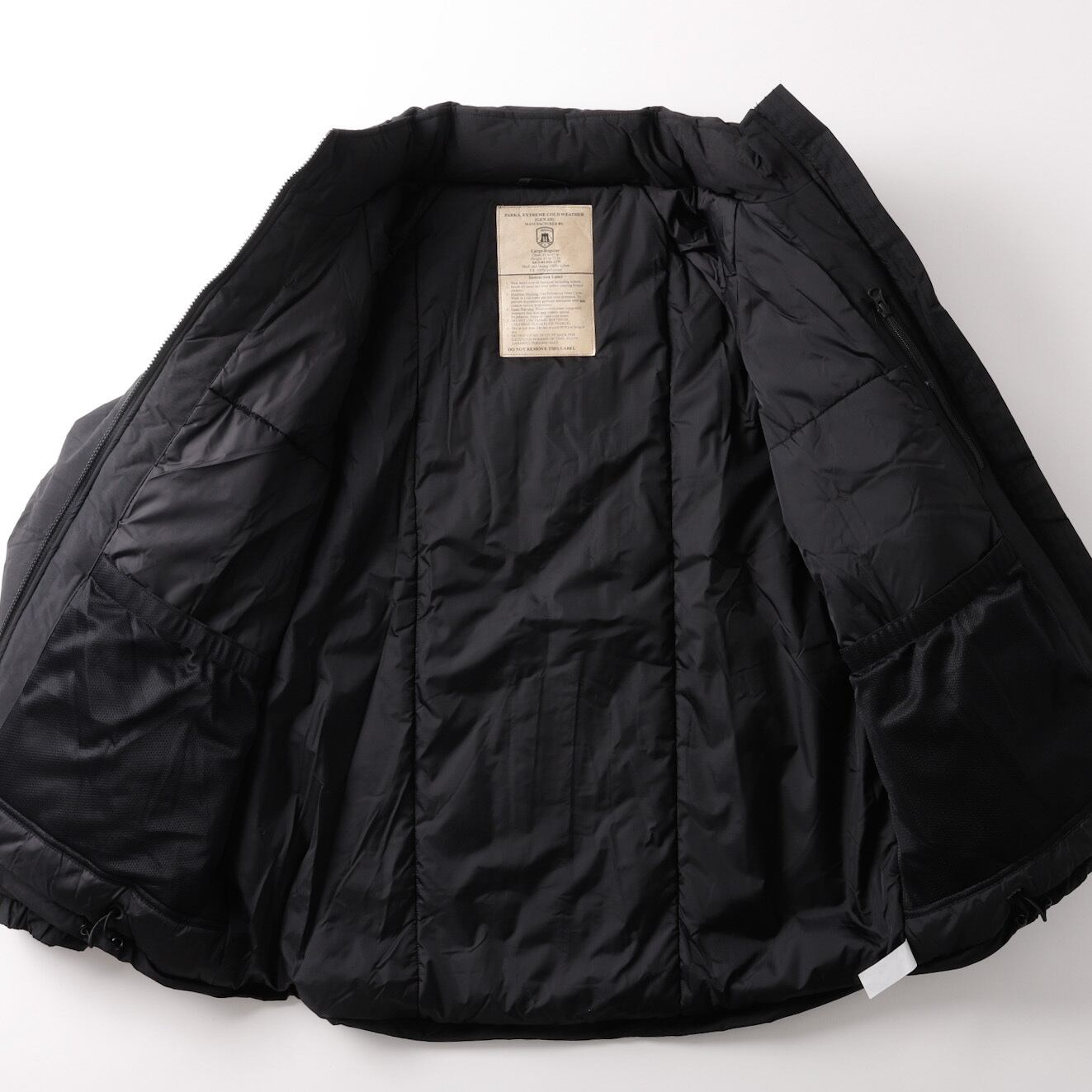 BAF ECWCX level7 PRIMALOFT® M/R BLACK BAF社 ECWCS LEVEL7 PRIMALOFT VEST BLACK (レベル7 エク