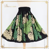 フラダンス 衣装 パウスカート ブラック系 モンステラ柄 植物柄 ハワイアンプリント 黒 アロハ フラ ダンス レッスン 練習 グランジ加工 ベージュ系 グリーン系 黄緑 緑 シングル スカート 華やか おしゃれ 大人っぽい パウスカート単品 モンステラ柄パウスカート 葉っぱ柄 南国風 ハワイアン ブラック グリーン ベージュ 練習用 キッズではない 大人 フリーサイズ 伸縮ウエストゴム くしゅくしゅウエスト 花柄じゃない 総柄 くるっと回る フレアスカート ウエストゴム ステージ衣装 レッスン衣装