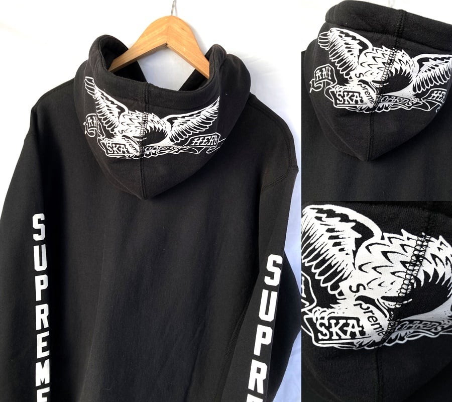 国内正規 コラボ Supreme × ANTI HERO コラボ シュプリーム ブラック