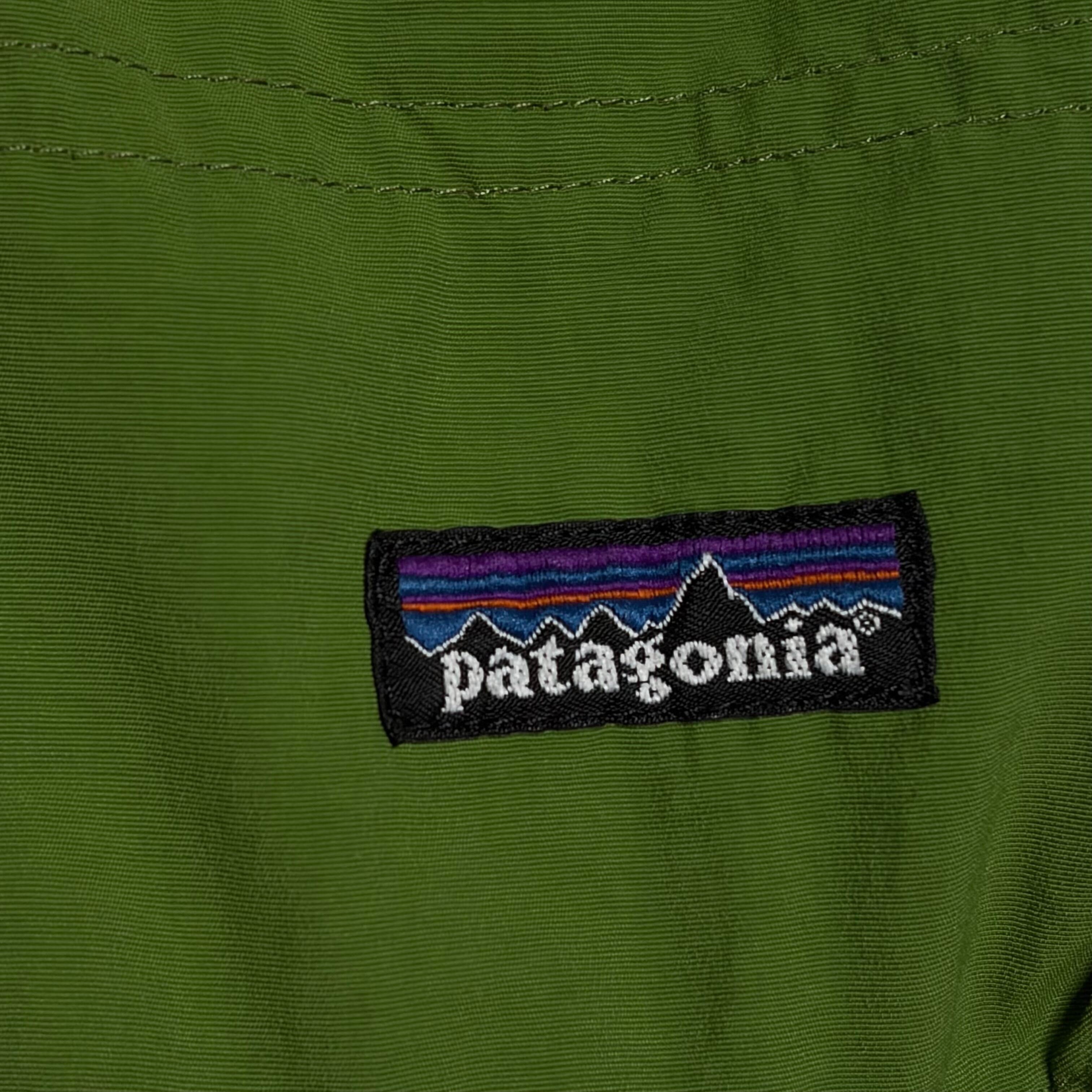 00s Patagonia バギーズショーツ グリーン ワイド バギー | TERRY USED