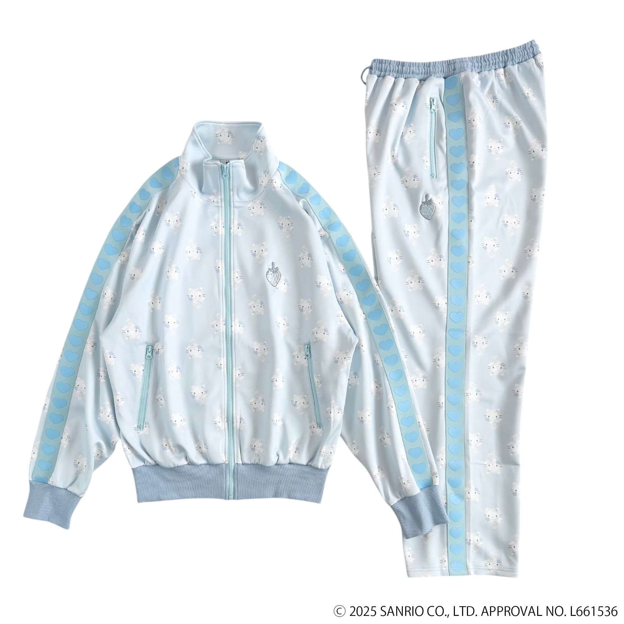 ハローキティ(エンジェル) ブルー トラックジャケット